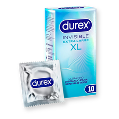 Preservativos Invisible XL Ultrafinos 10u