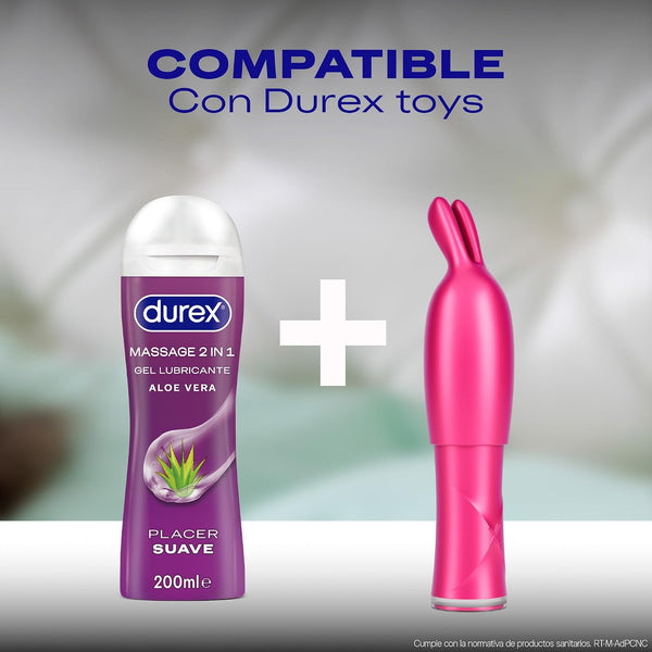Gel Masaje y Lubricante Aloe Vera 2 en 1 · compatible toys