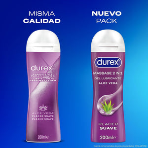 Gel Masaje y Lubricante Aloe Vera 2 en 1 · nuevo pack