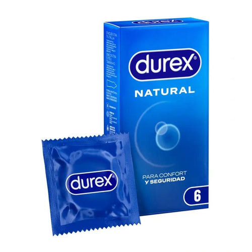 Durex Natural Plus Preservativos 6 Unidades