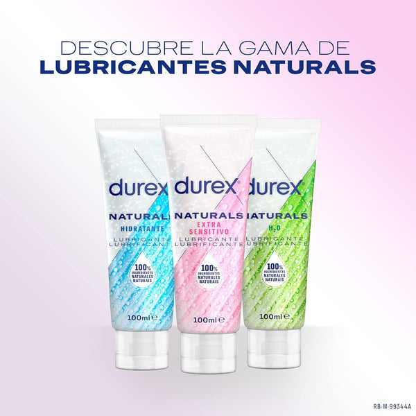 Gama Durex Naturals de lubricantes con ingredientes naturales