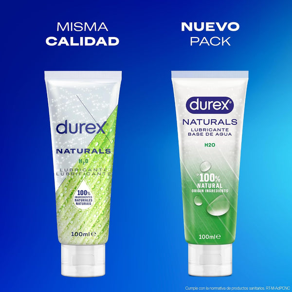 Lubricante Naturals Gel Pure 100ml · nuevo pack
