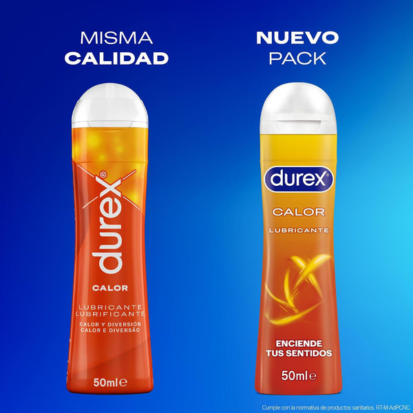 Lubricante Play Efecto Calor 50ml · nuevo pack