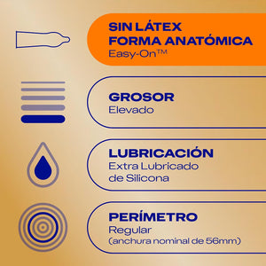 Preservativos Real Feel Sin Látex 12u · ficha tecnica