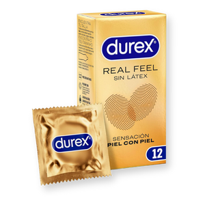 Preservativos Real Feel Sin Látex 12u
