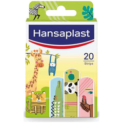Caja de apósitos infantiles Hansaplast Animales, 20 unidades