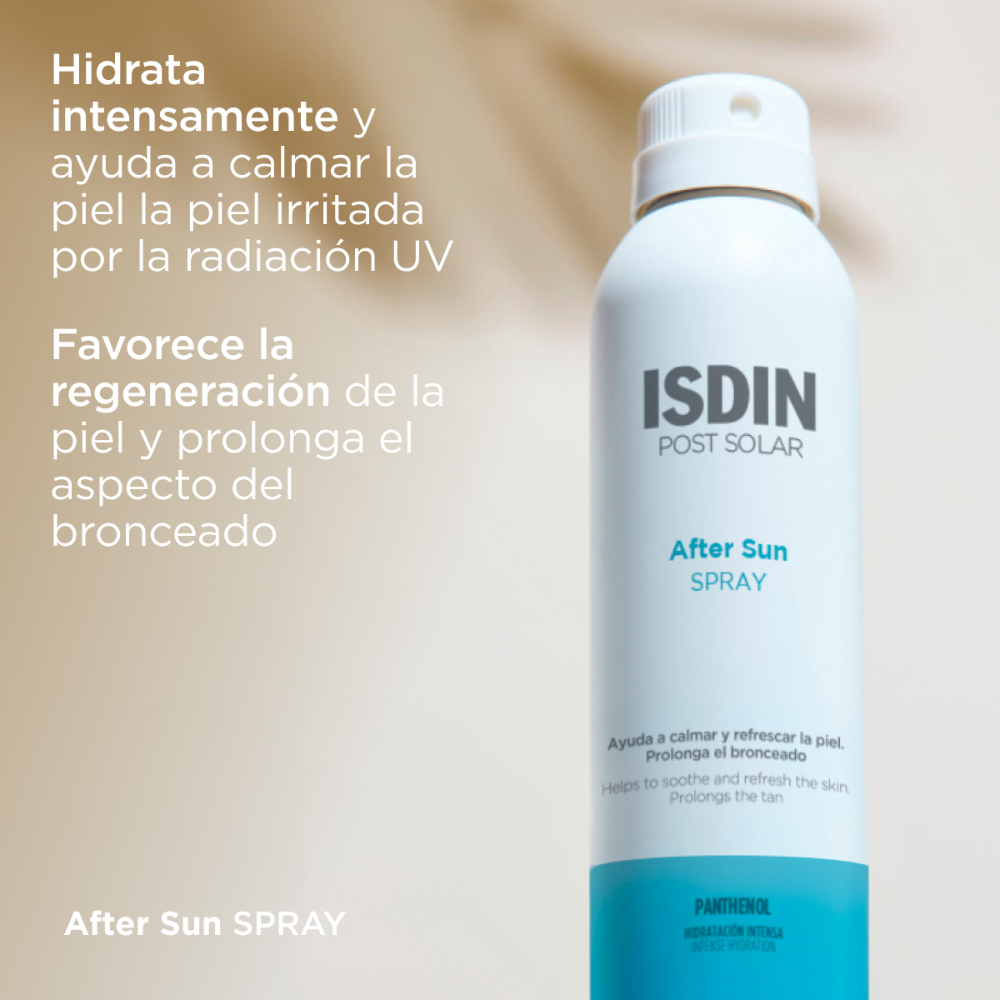 ISDIN Post Solar After Sun Spray, spray de 200 ml