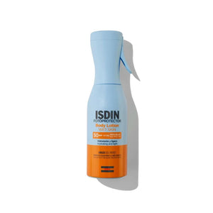 Fotoprotector ISDIN Body Lotion Wet Skin SPF 50, spray de 250 ml