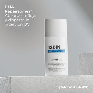 Ingredientes de Fluido Solar SPF100+ Eryfotona AK-NMSC 50ml de ISDIN