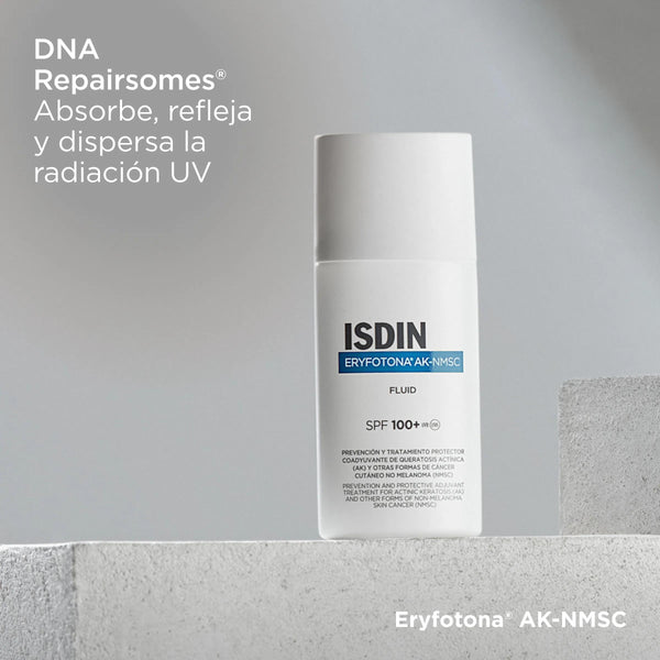 Ingredientes de Fluido Solar SPF100+ Eryfotona AK-NMSC 50ml de ISDIN