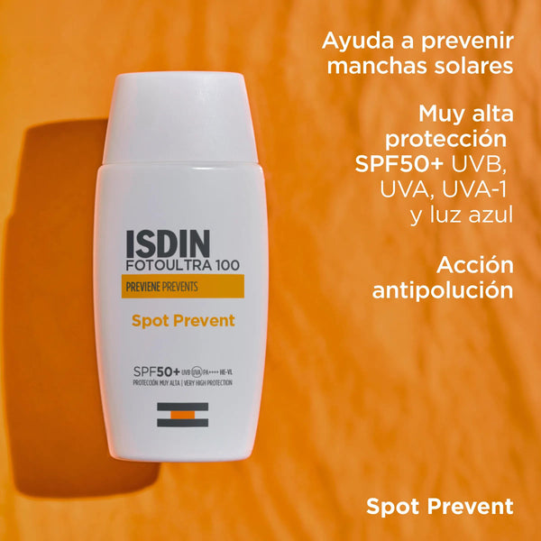 Beneficios de Protector Solar Facial SPF50+ Spot Prevent 50ml de ISDIN