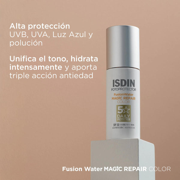 Protector Solar Facial con Color SPF50 Age Repair 50ml - ISDIN