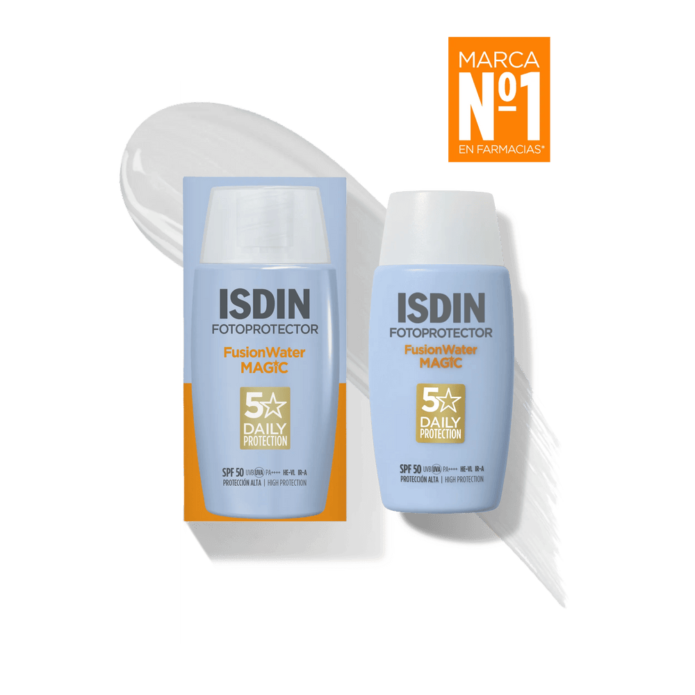 Protector Solar Facial SPF50 Fusion Water Magic 50ml de ISDIN