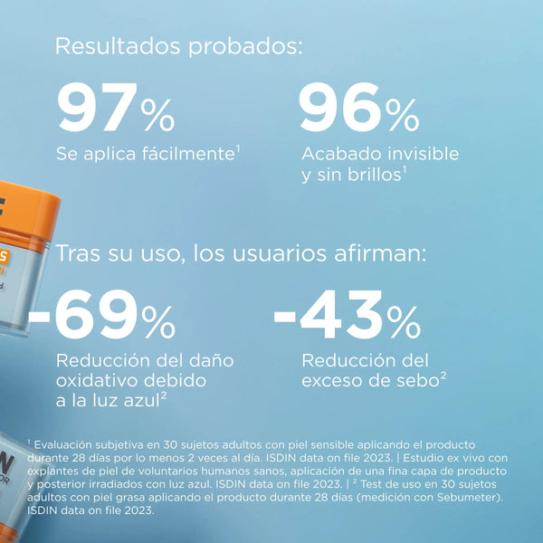 Efectos de Protector Solar SPF50 Stick Invisible 10g de ISDIN