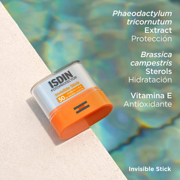 Ingredientes de Protector Solar SPF50 Stick Invisible 10g de ISDIN