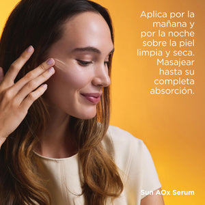 Cómo aplicar Sérum Antioxidante Prep&Reset Sun AOX 30ml de ISDIN
