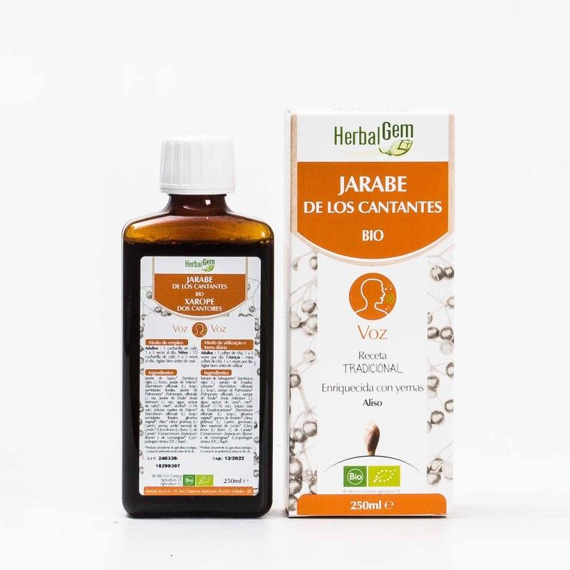 HERBALGEM JARABE PASTILLAS VOZ AFONÍA