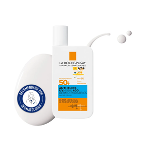 El fluido solar infantil Anthelios Dermo-Pediatrics SPF50+ de La Roche-Posay: características del producto