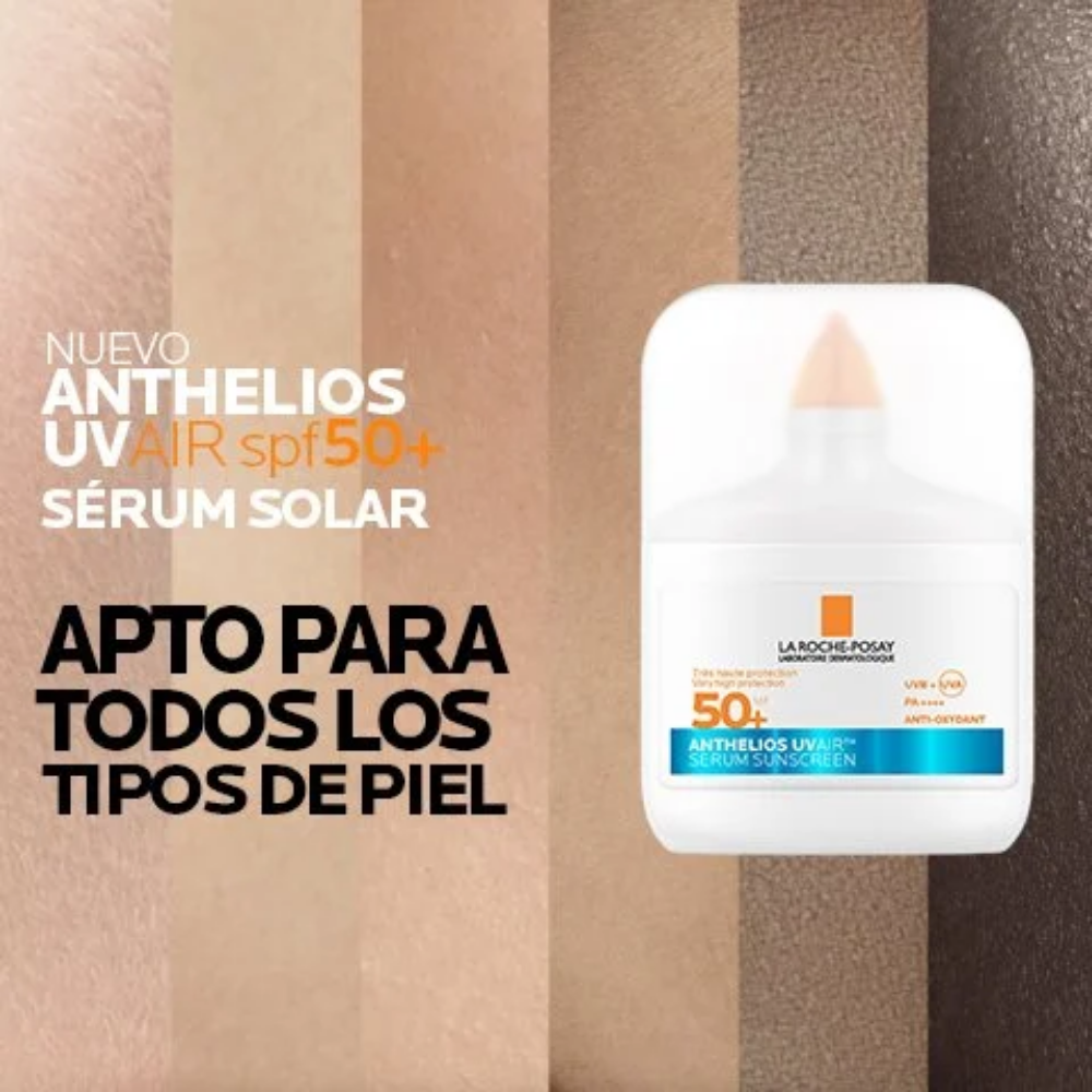 Envase de el sérum solar facial Anthelios UVAir SPF50+ de La Roche-Posay