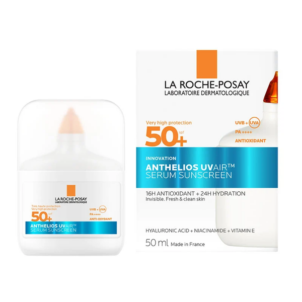 El sérum solar facial Anthelios UVAir SPF50+ de La Roche-Posay: características del producto