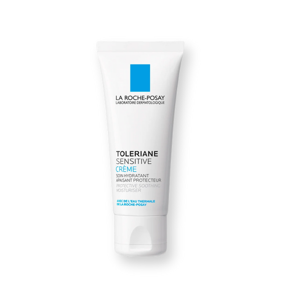 Envase de la crema hidratante Toleriane Sensitive de La Roche-Posay, 40 ml