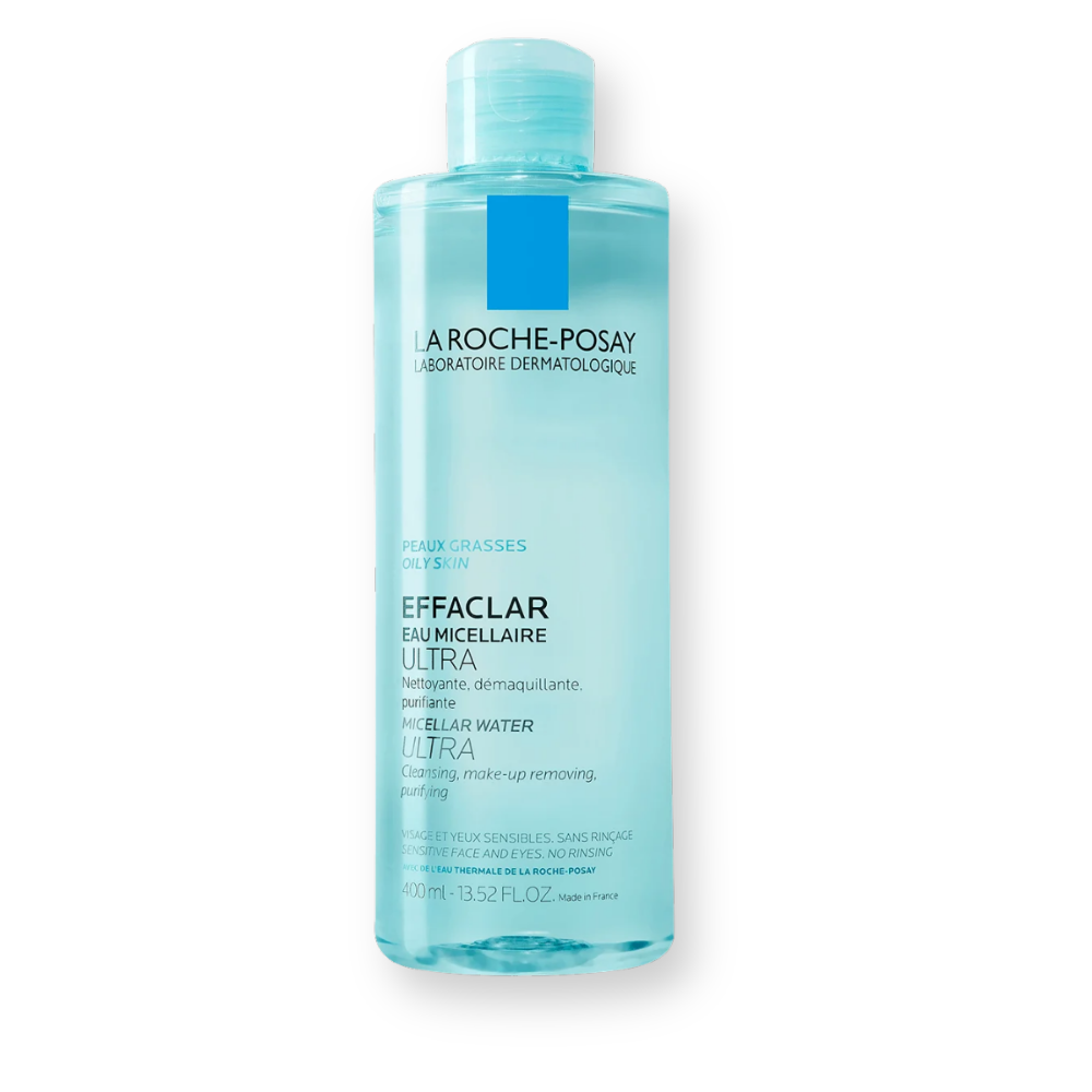 Frasco de Agua Micelar Ultra Effaclar de La Roche-Posay, 400 ml