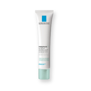 Envase de la crema hidratante ligera Hydraphase SPF25 de La Roche-Posay, 40 ml