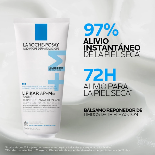Bálsamo Lipikar Baume AP+M de La Roche-Posay: características del producto