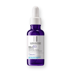 Frasco del sérum Pure MelaB3 de La Roche-Posay con niacinamida 10%, 30 ml