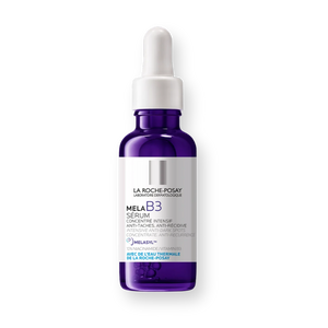 Frasco del sérum Pure MelaB3 de La Roche-Posay con niacinamida 10%, 30 ml