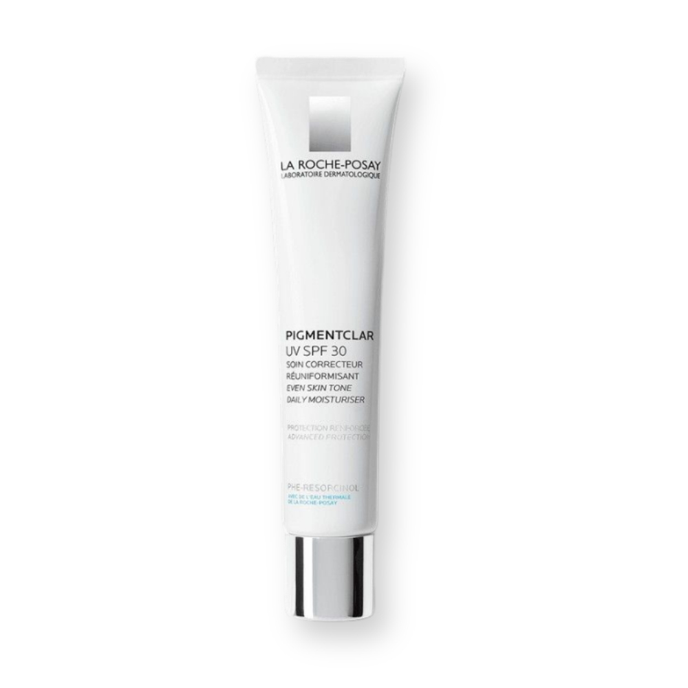 Envase de la crema antimanchas Pigmentclar UV SPF30 de La Roche-Posay, 40 ml