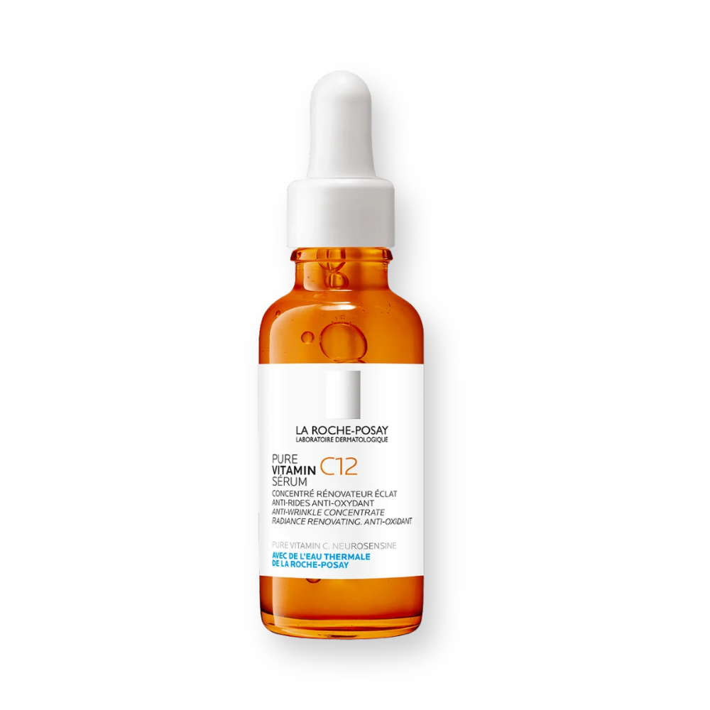 Kit Protocolo Iluminador y Antimanchas de La Roche-Posay: sérum Pure Vitamin C12 con crema Mela B3 y Anthelios UVMune 400 de regalo