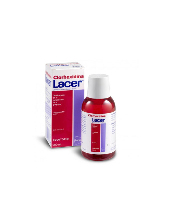 LACER COLUTORIO CLORHEXIDINA 1 ENVASE 200 ML