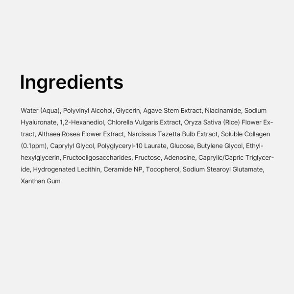 Ficha de ingredientes de Medicube Collagen Night Wrapping Mask