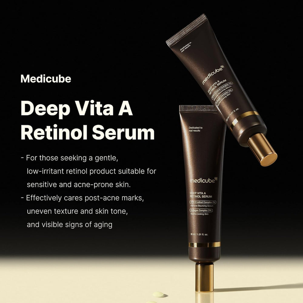 Sérum de retinol Deep Vita A de Medicube, tubo de 30 ml