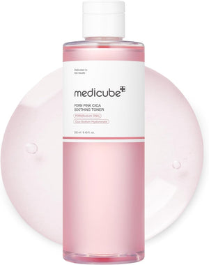 Tónico calmante PDRN Pink Cica de Medicube, frasco de 250 ml