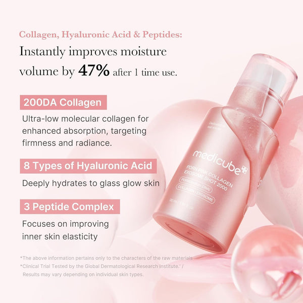 Sérum PDRN Pink Collagen Exosome Shot 2000 30ml - Medicube