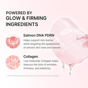 Mascarilla de noche en hidrogel PDRN Pink Collagen de Medicube, sobre de 28 g