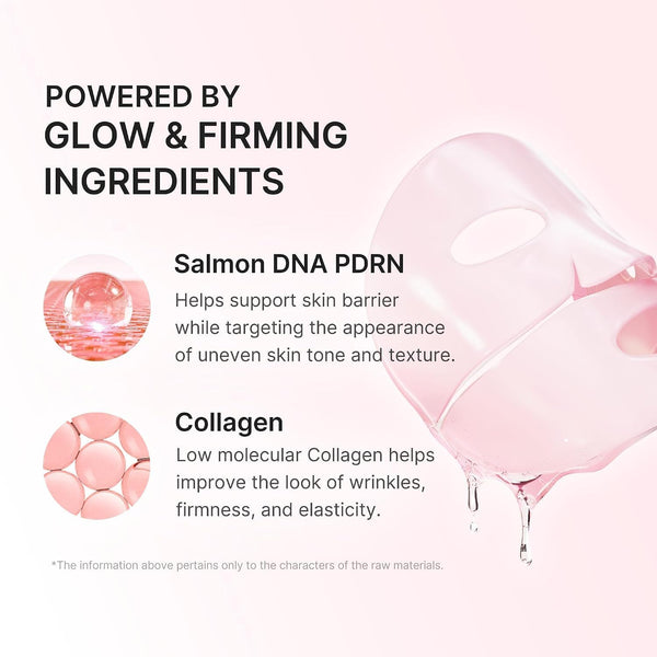 Mascarilla de noche en hidrogel PDRN Pink Collagen de Medicube, sobre de 28 g
