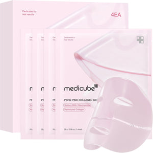 Mascarilla de noche en hidrogel PDRN Pink Collagen de Medicube, sobre de 28 g