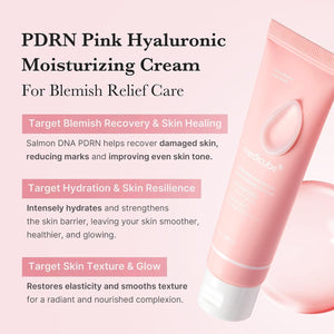 Crema hidratante PDRN Pink Hyaluronic de Medicube, tubo de 50 ml