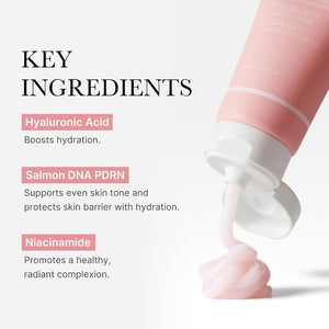 Crema hidratante PDRN Pink Hyaluronic de Medicube, tubo de 50 ml