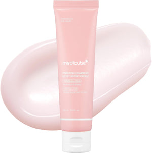 Crema hidratante PDRN Pink Hyaluronic de Medicube, tubo de 50 ml