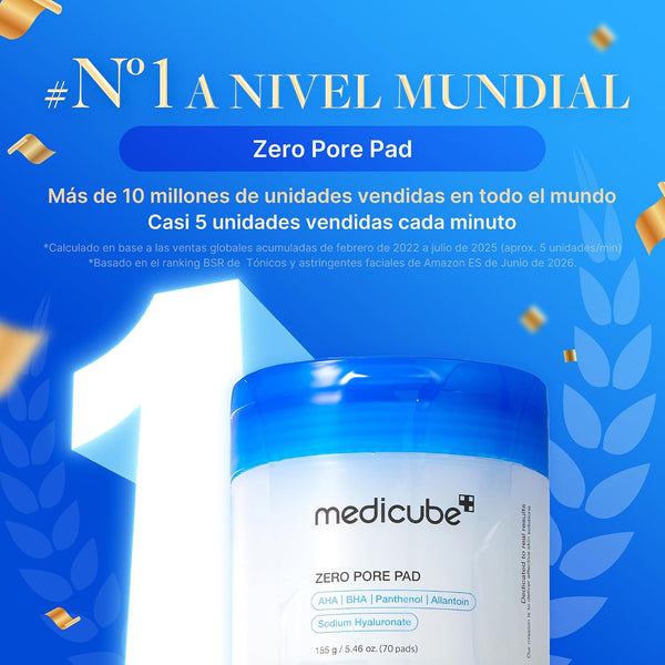 Zero Pore Pad de Medicube, más de 10 millones de unidades vendidas en el mundo