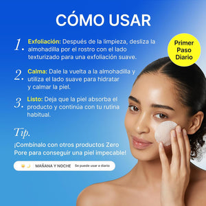 Cómo usar los discos Zero Pore Pad de Medicube en tres pasos