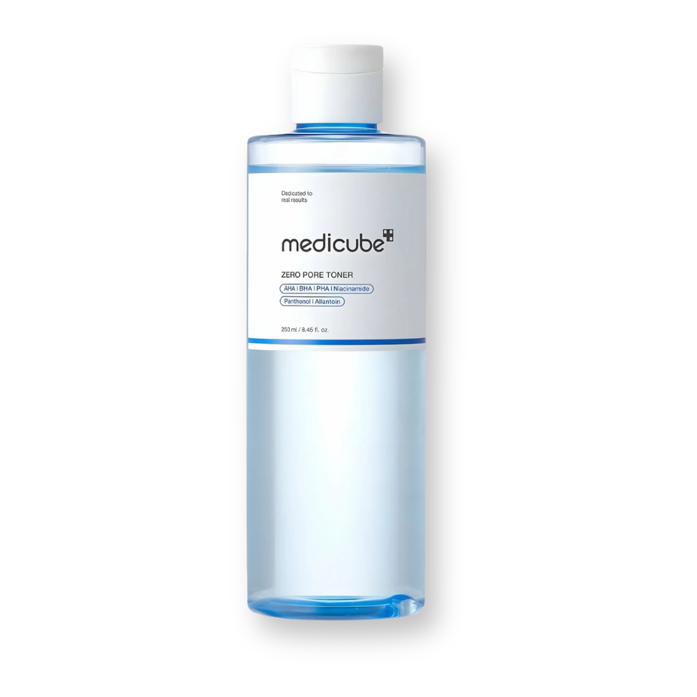 Botella del Zero Pore Toner de Medicube, 250 ml