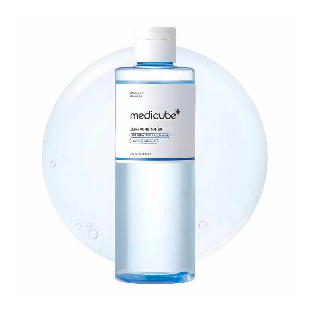 Botella del Zero Pore Toner de Medicube, 250 ml