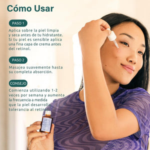 Cómo usar el sérum Blue Elixir con retinol de Meisani, paso a paso