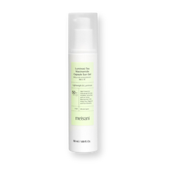 Protector solar en gel Luminosi-Tea Niacinamide Capsule Sun Gel SPF50 de Meisani, 50 ml