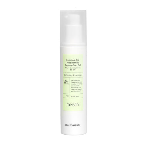 Meisani Luminosi-tea Niacinamide Capsule Sun Gel 50SPF 50ML